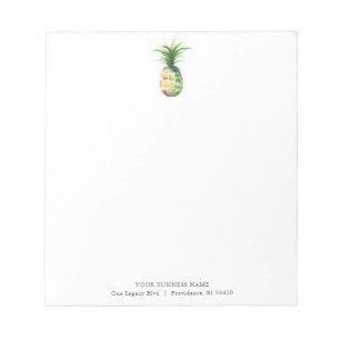 Libretas Personalizadas Acuarela Piña