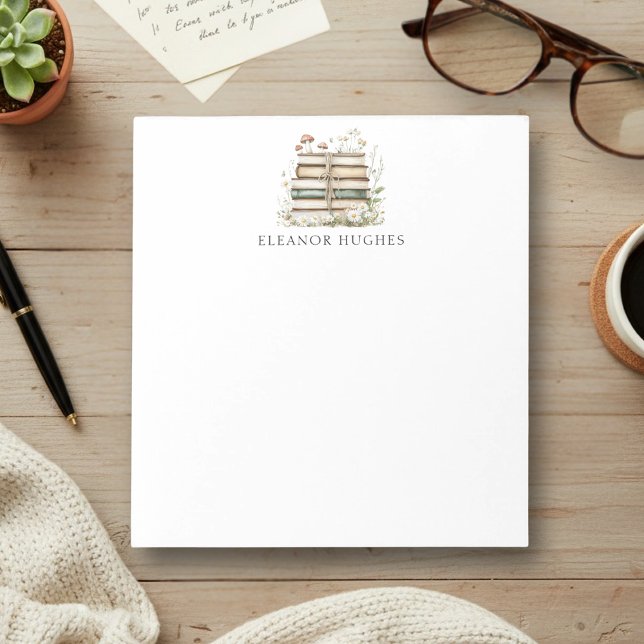 Libretas Personalizadas de Flores Acuarela Vintage (Subido por el creador)