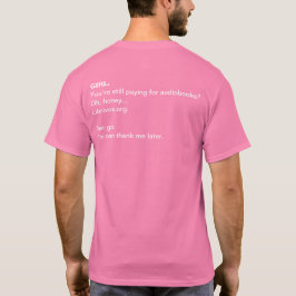 LibriVox CHICA. Camiseta