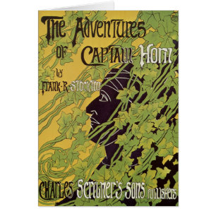 Libro Antiguo Art Nouveau, Aventuras del Capitán H
