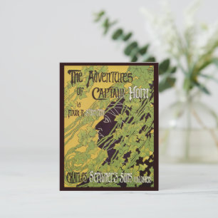 Libro Antiguo Art Nouveau, Aventuras del Capitán H