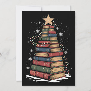 Libro Árbol de Navidad Profesor Bibliotecario Xmas