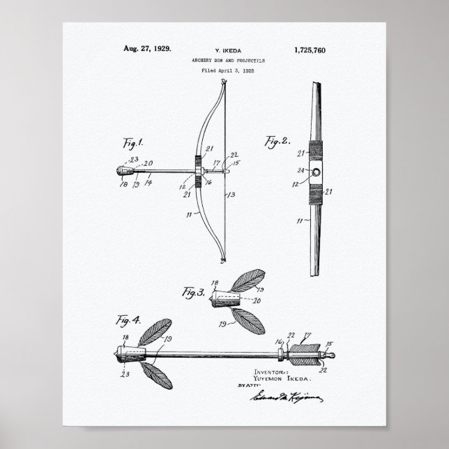 Libro Blanco de Patentes de Arte de Archery Bow 19 (Frente)