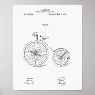 Libro Blanco de Patentes de Arte de Bicicleta 1893