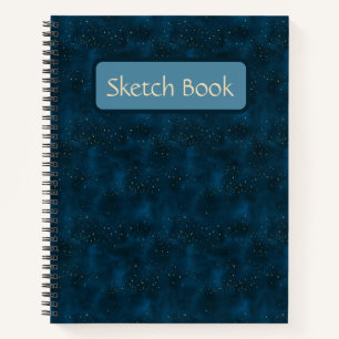 Libro Celestial de Esbozos Nocturnos Starry Blue y