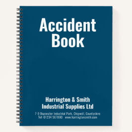 Libro de accidentes para empresas