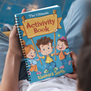 Libro de Actividades para Niños Cuaderno en Espira