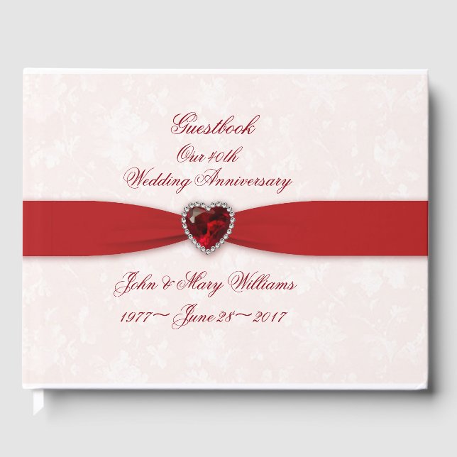 Libro de aniversario del 40° aniversario del Damas (Anverso)