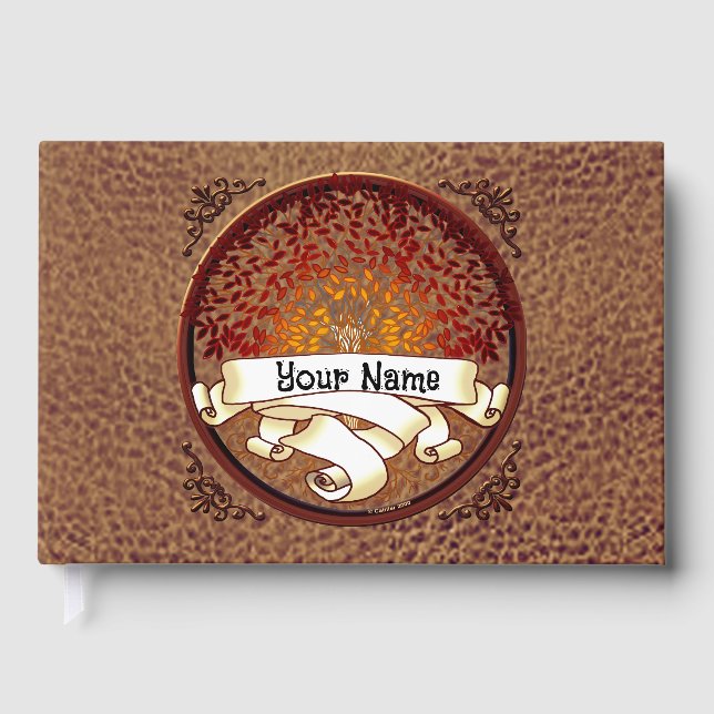 Libro de apellidos de árbol familiar (Anverso)