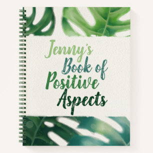 Libro de aspectos positivos Monstera