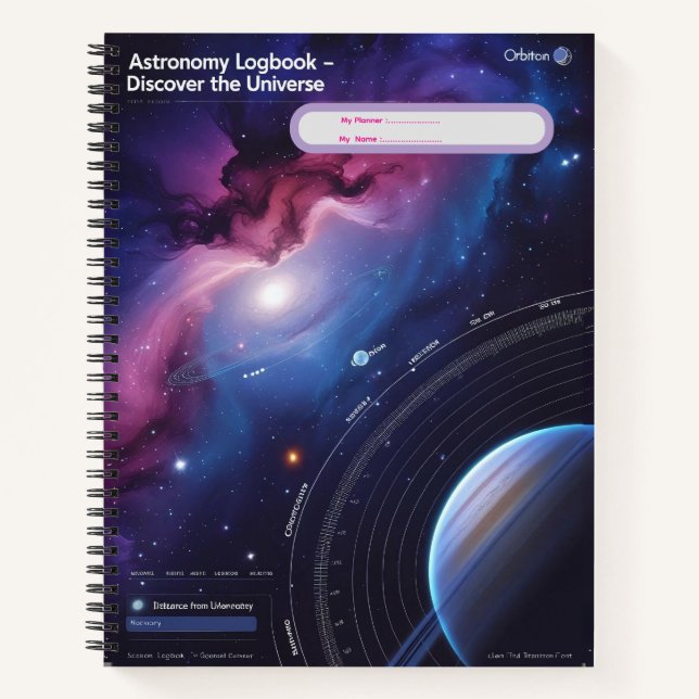 Libro de Astronomía - Descubre el universo (Anverso)