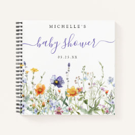 Libro de Baby Shower Wildflower Field