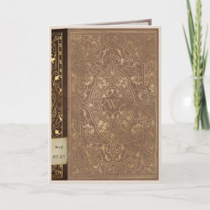 Libro de bibliotecas con Boda literario de notas d