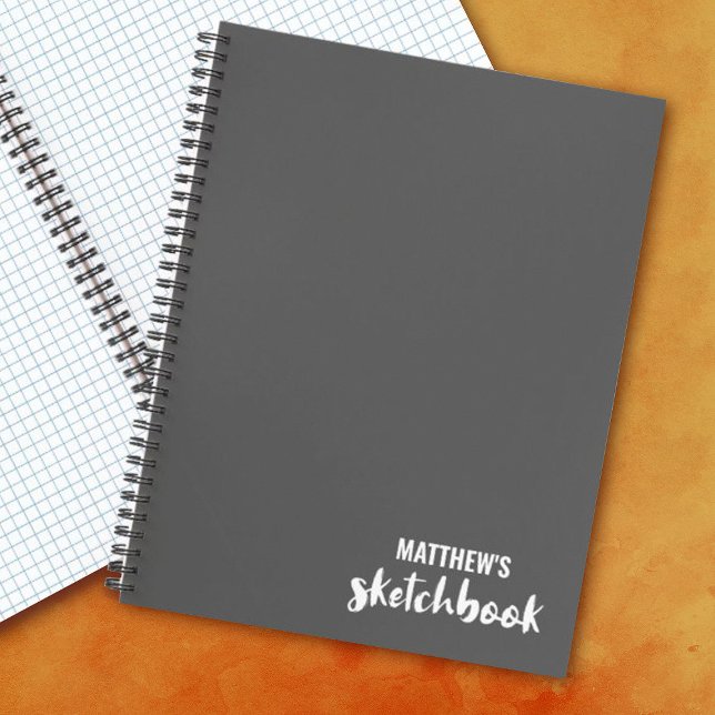 Libro de bocetos del artista del monograma gris (Subido por el creador)