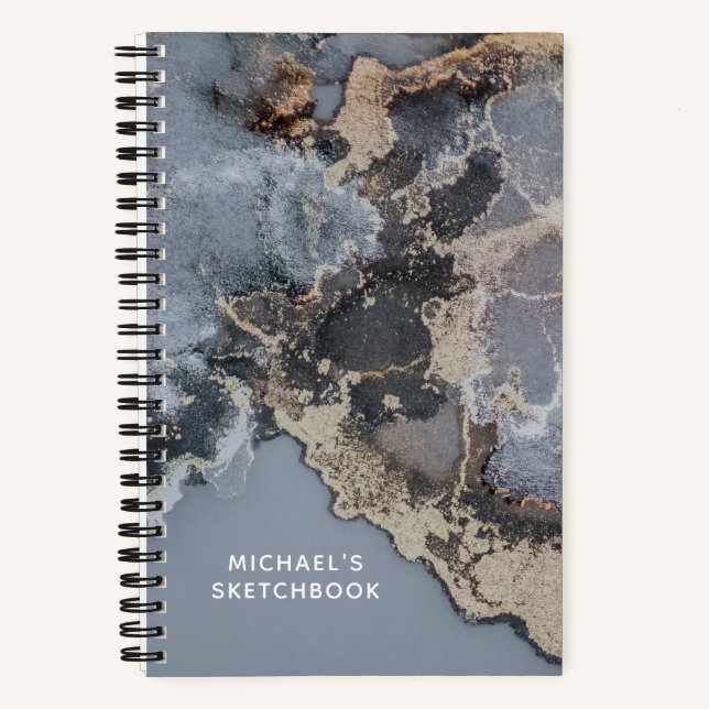 Libro de bocetos personalizado del artista del már (Anverso)