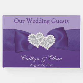 Libro de Boda Purple Floral