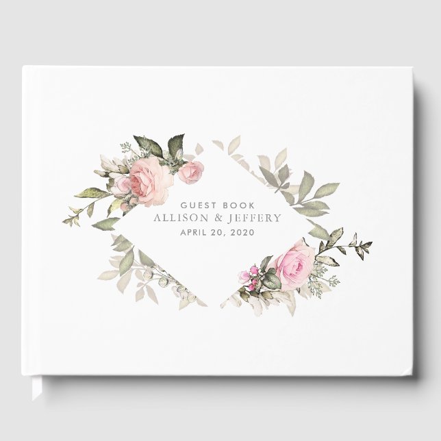 Libro de Bodas florales de primavera (Anverso)