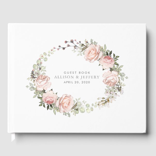 Libro de Bodas florales de primavera (Anverso)