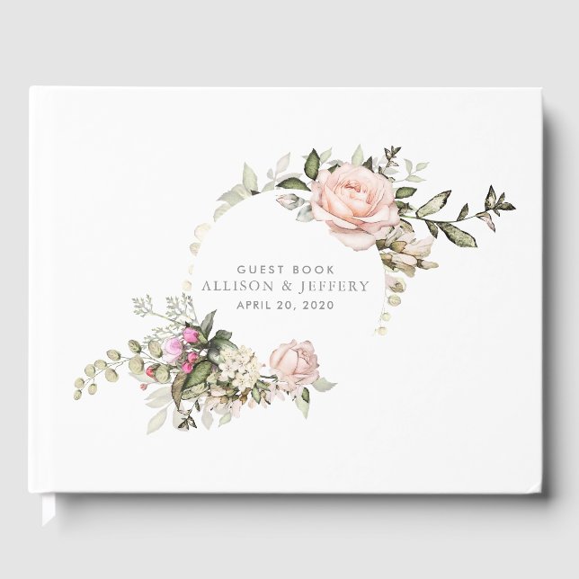 Libro de Bodas florales de primavera (Anverso)
