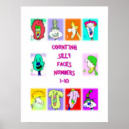 Libro de Caras Tontas para Contar #1: Póster de Nú