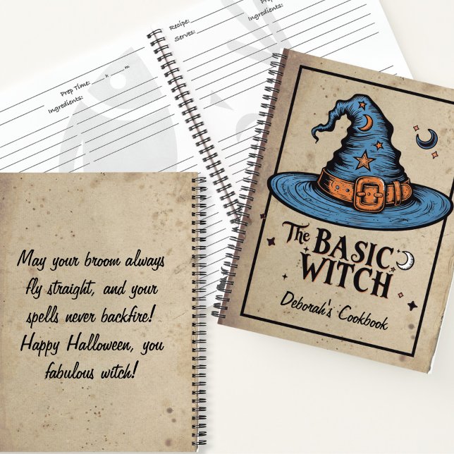 Libro de cocina de Halloween de bruja básica vinta (Subido por el creador)