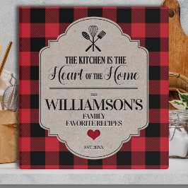 Libro de cocina de la familia Rustic Country Kitch