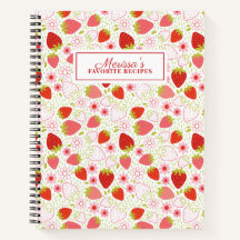 Libro de cocina de la receta de la cocina roja