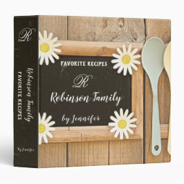 Libro de cocina de la receta familiar de Vintage 3