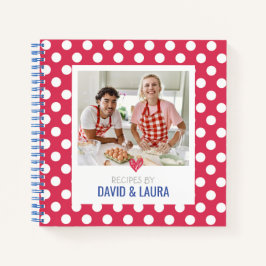 Libro de cocina de memoria de pareja personalizada
