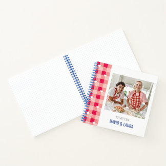Libro de cocina de memoria de pareja personalizada