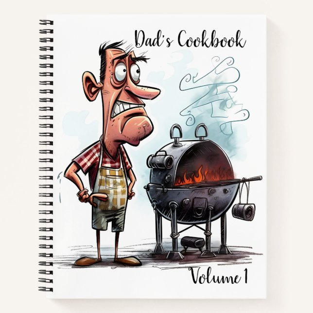 Libro de cocina de 🔥 papá - Volumen 1 🔥 (Anverso)