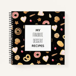 Libro de cocina de recetas de postre favoritas