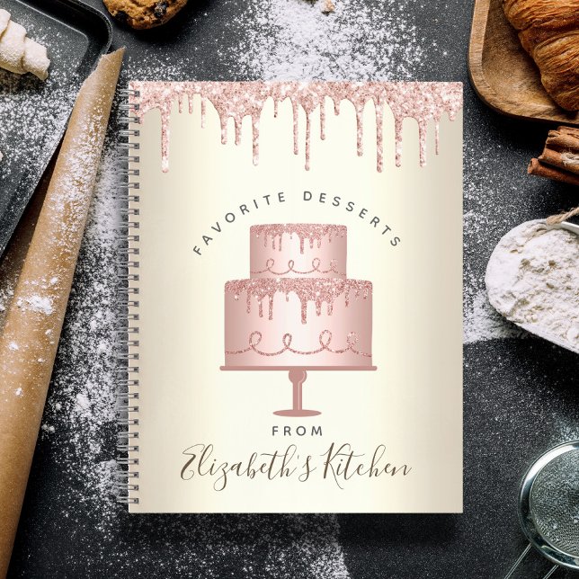 Libro de cocina de recetas Pastel rosa Panadería P (Subido por el creador)