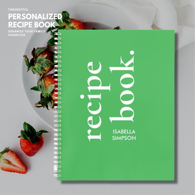 Libro de cocina en blanco del Personalizado de tip (Subido por el creador)