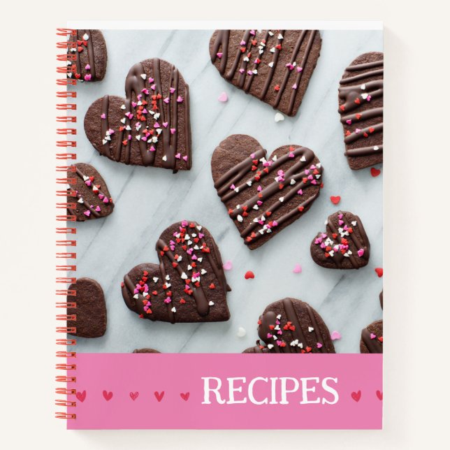 Libro De Cocina En Blanco Para Escribir (Anverso)