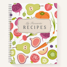 Libro De Cocina En Blanco Para Escribir