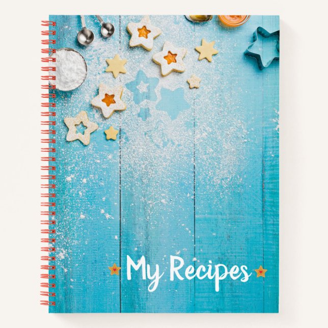 Libro De Cocina En Blanco Para Escribir (Anverso)