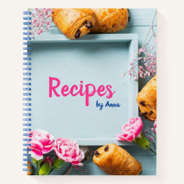 Libro De Cocina En Blanco Personalizado Para Escri