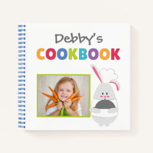Libro de cocina para niños personalizado de Bunny