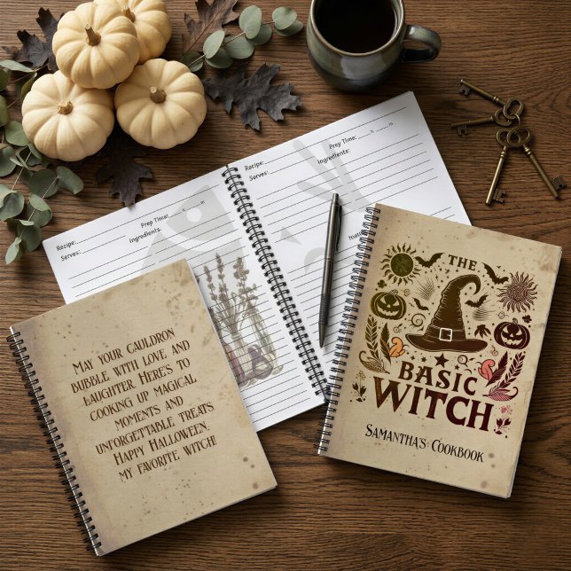 Libro de cocina personalizado de Halloween con est (Subido por el creador)