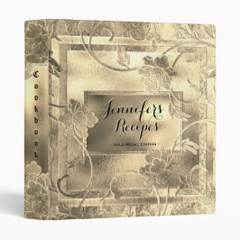 Libro de cocina personalizado para la medalla de o