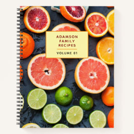 Libro de cocina personalizado. | Receta de Citrus 