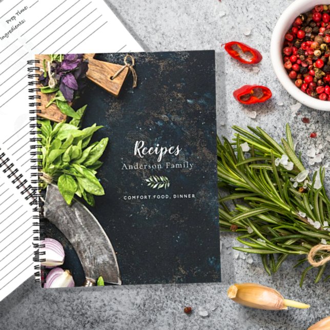 Libro de cocina rústico de cenas familiares receta (Subido por el creador)