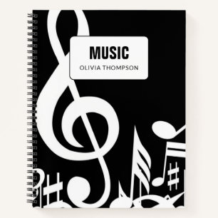 Libro de composición de Lecciones de música en b