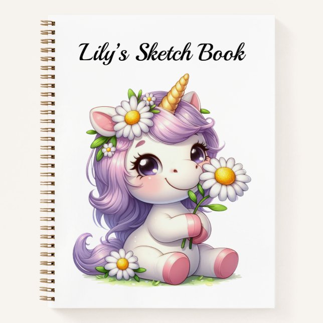 Libro de Dibujo Personalizado para Niños (Anverso)