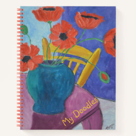 Libro de dibujos animados rojos