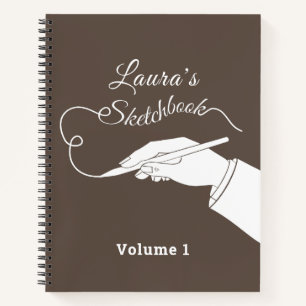 Libro de esbozo personalizado