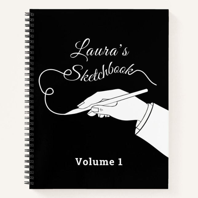 Libro de esbozo personalizado (Anverso)