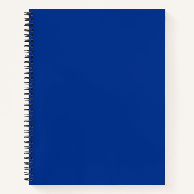 Libro de esbozo RoyalBlue de HardCover oscuro (Anverso)