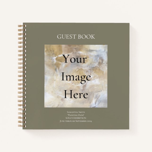 Libro de exposición de arte (Anverso)